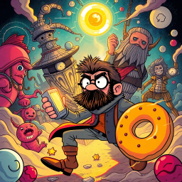 ChronoMangle: Whose Time is it Anyway? - Text-based game