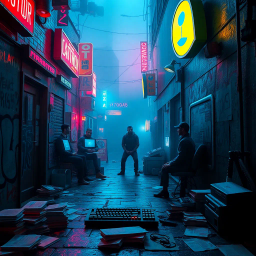 Abyssal Antics: The Lost Files - Text-based game
