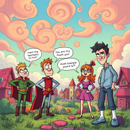 Plot Twister: Whose Adventure Is It Anyway? - Text-based game