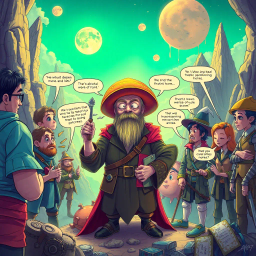 MetaQuest: Whose Adventure is it Anyway? - Text-based game