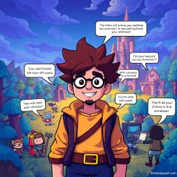 MetaQuest: Whose Adventure Is It Anyway? - Text-based game
