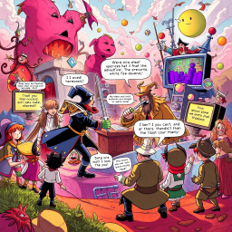 MetaQuest: Whose Adventure Is It Anyway? - Text-based game