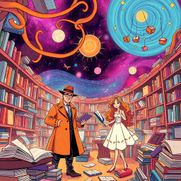Cosmic Co-Authors - Text-based game