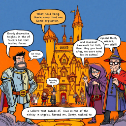 Whose Adventure Is It Anyway? - Text-based game