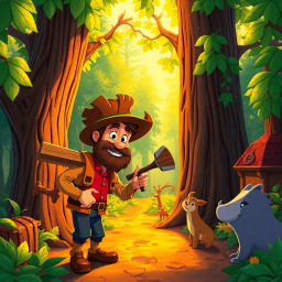 Log Jam: Wood You Believe It? - Text-based game