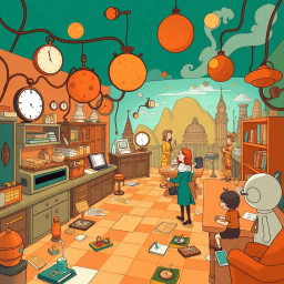 Chronoclash: Whose Time Is It Anyway? - Text-based game