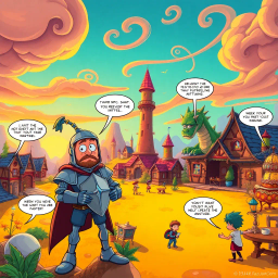 Whose Adventure is It Anyway? - Text-based game