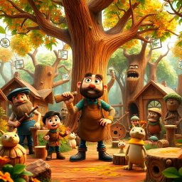 Log Jam: Wood You Believe It? - Text-based game