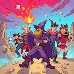 Squad Goals: Unscripted Chaos - Text-based game