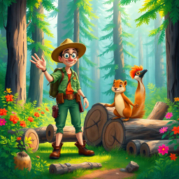 Logjam Chronicles: Whose Logs Are These, Anyway? - Text-based game