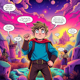 Whose Adventure Is It Anyway? - Text-based game