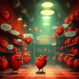 Whose Heart Is It Anyway? - Text-based game