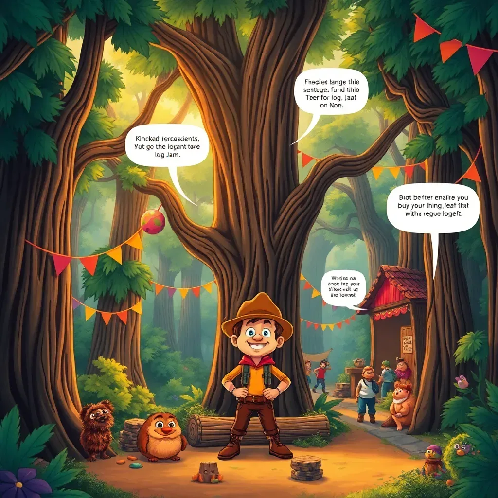 Log Jammed: Wood You Believe It?