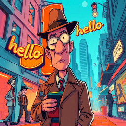 Whose Hellos are These, Anyway? - Text-based game
