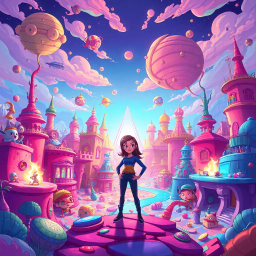 Spectrum Wars: Which Dimension is it Anyway? - Text-based game