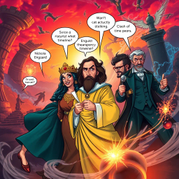 Chrono Clash: Whose Time Is It, Anyway? - Text-based game