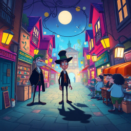 Whose Shadow is This, Anyway? - Text-based game