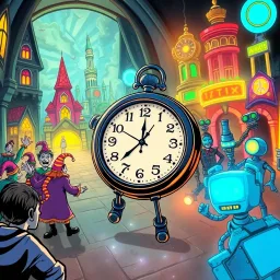 Chrono-Capers: Whose Time is It Anyway? - Text-based game
