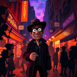 Whose Shadow is This, Anyway? - Text-based game
