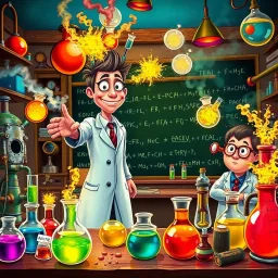 Mad Chemists: Whose Lab Is It Anyway? - Text-based game