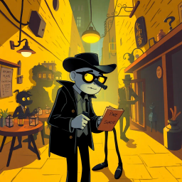 Shadow Play: Whose Shadow Is This, Anyway? - Text-based game