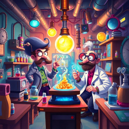 Whose Lab is it Anyway? - Text-based game