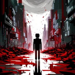Pixelated Nightmare - Text-based game