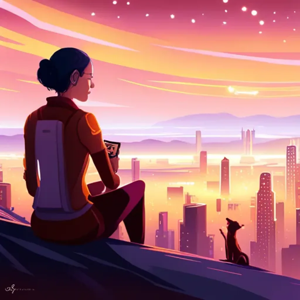 Cosmic Love: A Solarpunk Shojo AI Adventure
