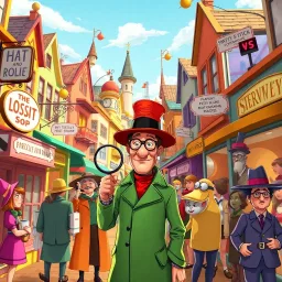 Whose Hat Is It Anyway? - Text-based game