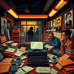 Word Wars: The Last Little Magazine - Text-based game