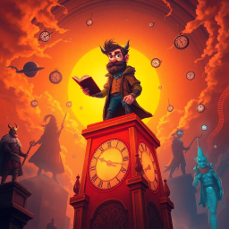 Chronokarma: Whose Time Is It Anyway? - Text-based game