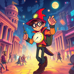 Chrono Heist: Whose Time Is It Anyway? - Text-based game