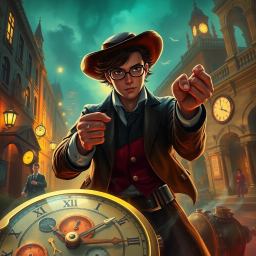 Chrono Heist: Whose Time Is It Anyway? - Text-based game