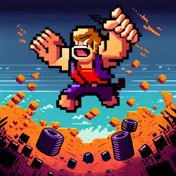 Retro Rampage - Text-based game