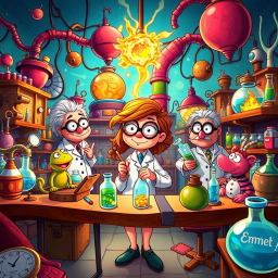 Whose Lab Is It Anyway? - Text-based game
