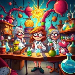 Whose Lab Is It Anyway? - Text-based game