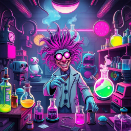Whose Lab Is It Anyway? - Text-based game