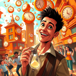 ChronoKarma: Whose Time is It Anyway? - Text-based game