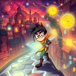 Chrono-Capers: Whose Time is It Anyway? - Text-based game