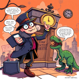 Chrono-Capers: Whose Time Is It Anyway? - Text-based game