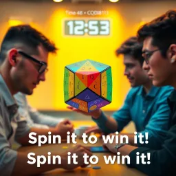 Spin & Solve - Text-based game