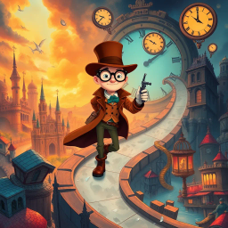 Chrono Caper: Whose Time Is It Anyway? - Text-based game