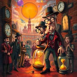 Chrono-Capers: Whose Time is It Anyway? - Text-based game