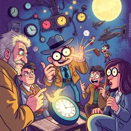 Chrono-Capers: Whose Time Is It Anyway? - Text-based game