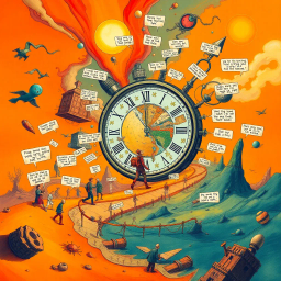 Chrono Whirl: Whose Time is It Anyway? - Text-based game