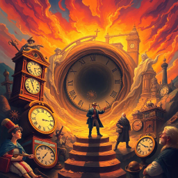 Chrono-Chaos: Whose Time Is It Anyway? - Text-based game