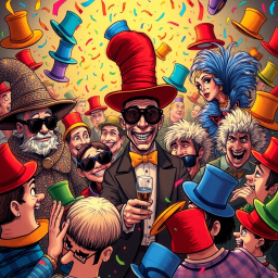 Whose Hat Is It Anyway? - Text-based game