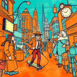 Chrono-Capers: Whose Time Is It Anyway? - Text-based game