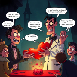 Whose Heart Is It, Anyway? - Text-based game
