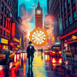 Chrono-Capers: Whose Time Is It Anyway? - Text-based game